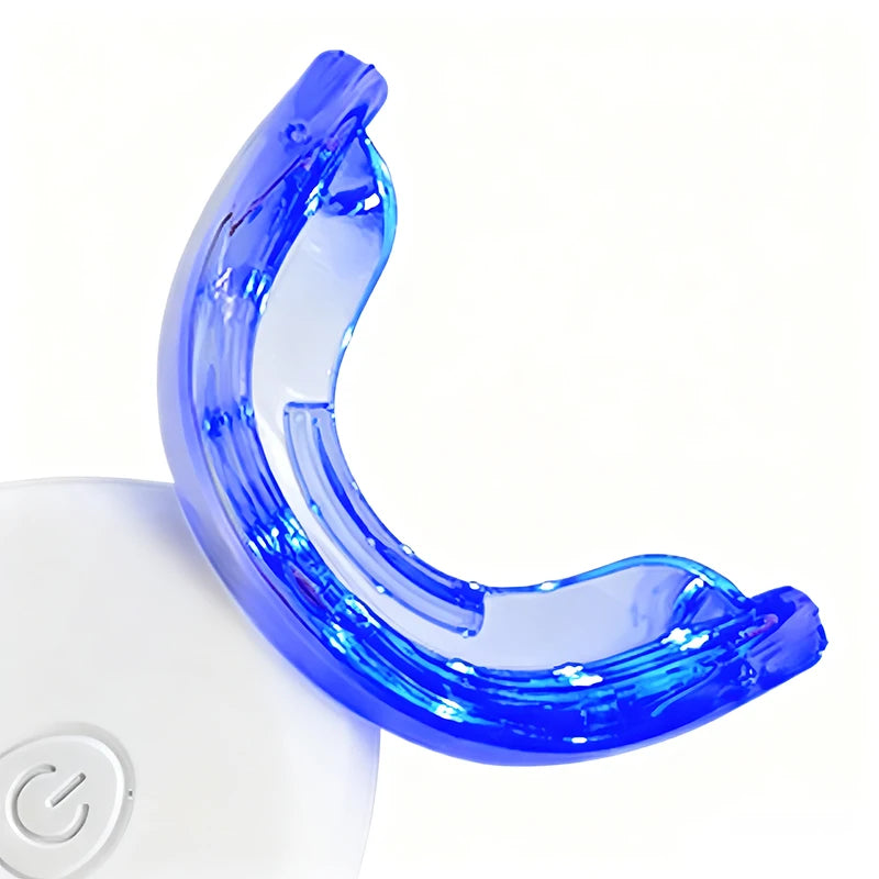 جهاز تبييض أسنان سريع قابل لإعادة الشحن على شكل حرف U، طقم تبييض أسنان احترافي لابتسامة بيضاء