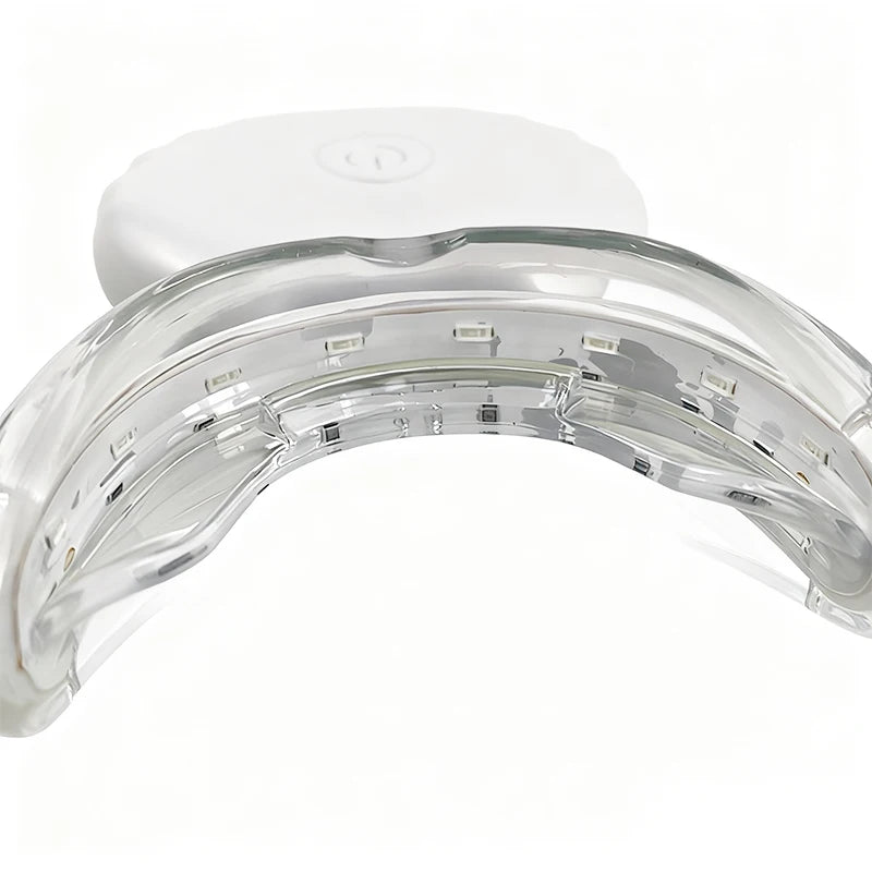 جهاز تبييض أسنان سريع قابل لإعادة الشحن على شكل حرف U، طقم تبييض أسنان احترافي لابتسامة بيضاء